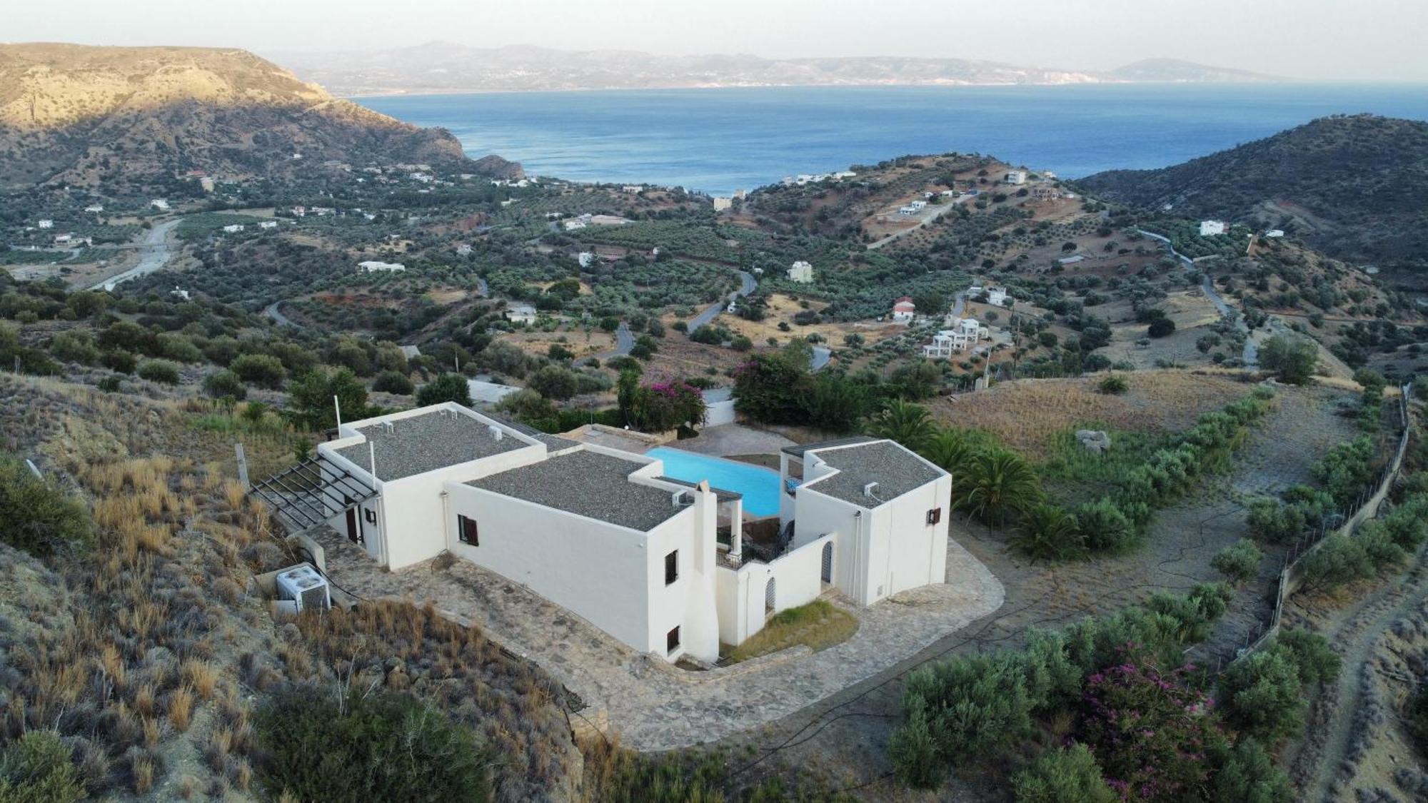 Island Villa Ajía Galíni Kültér fotó